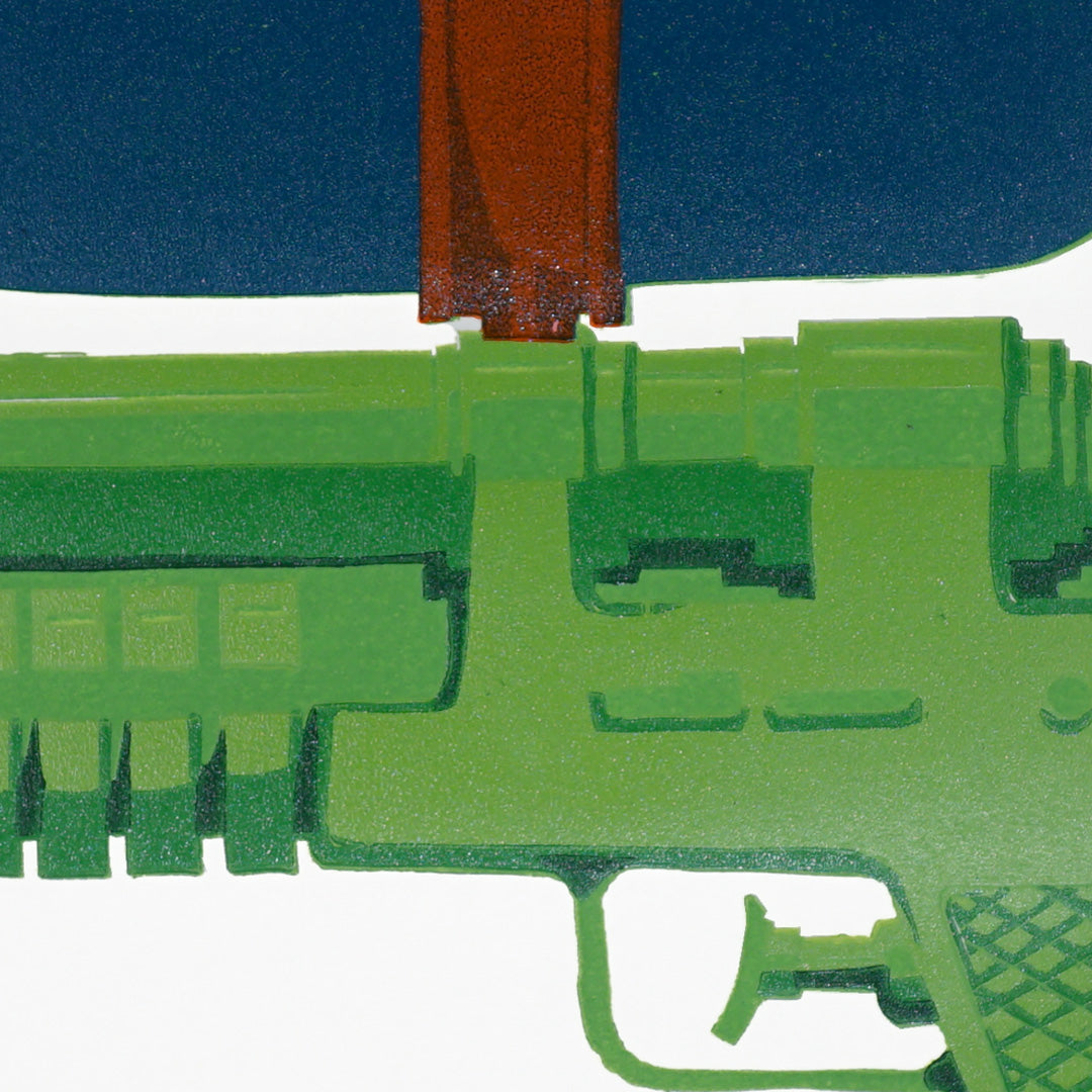 Water Gun - Linoleo -Pop Art