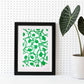Aguacates - Linograbado - Moderno