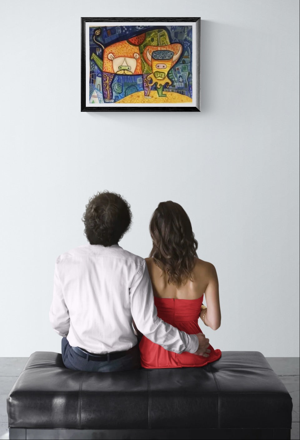 Obra de Arte Original - El Bufalito