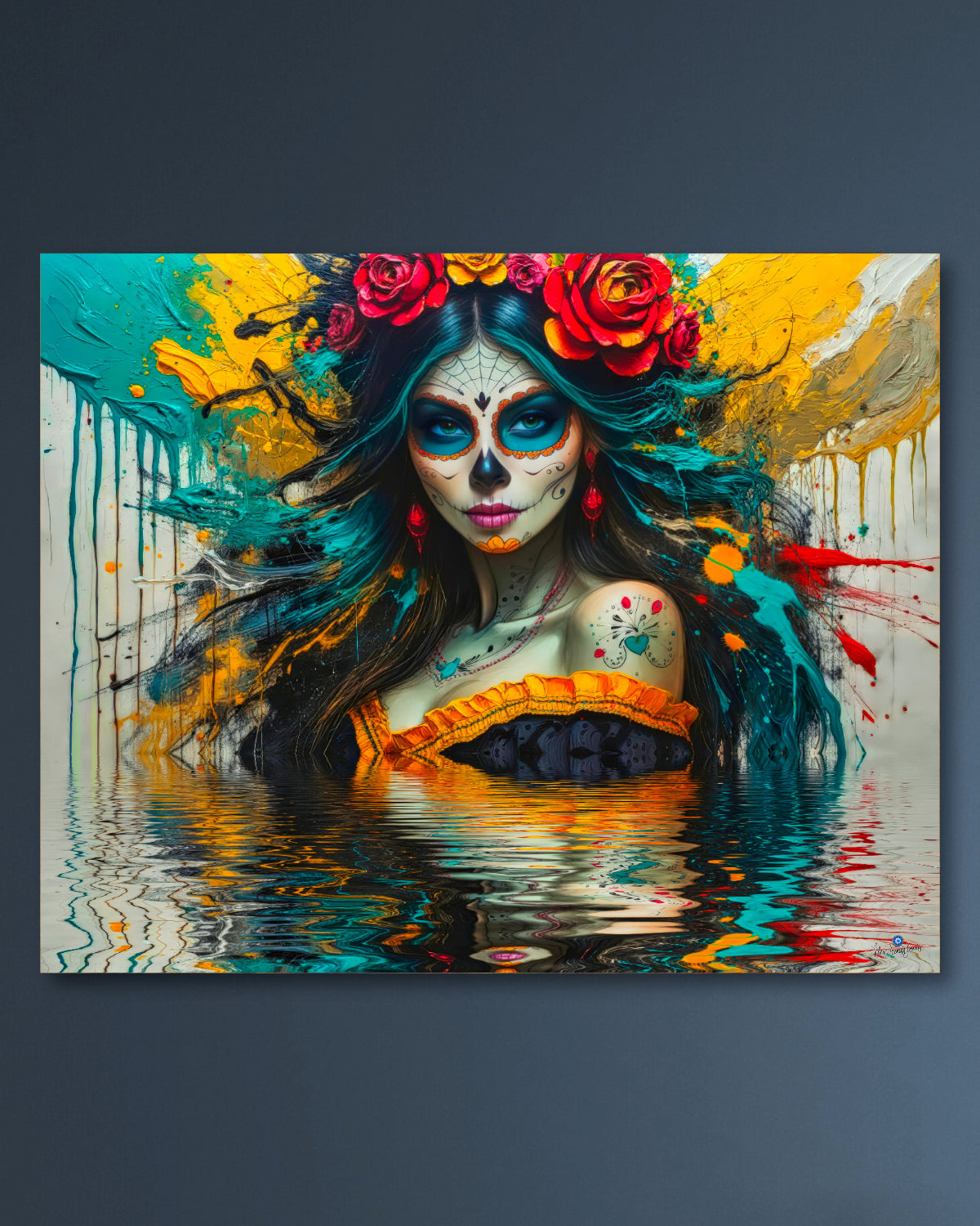 “Catrina entre Agua y Fuego” Alex Catrina 6-2
