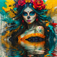 “Catrina entre Agua y Fuego” Alex Catrina 6-2