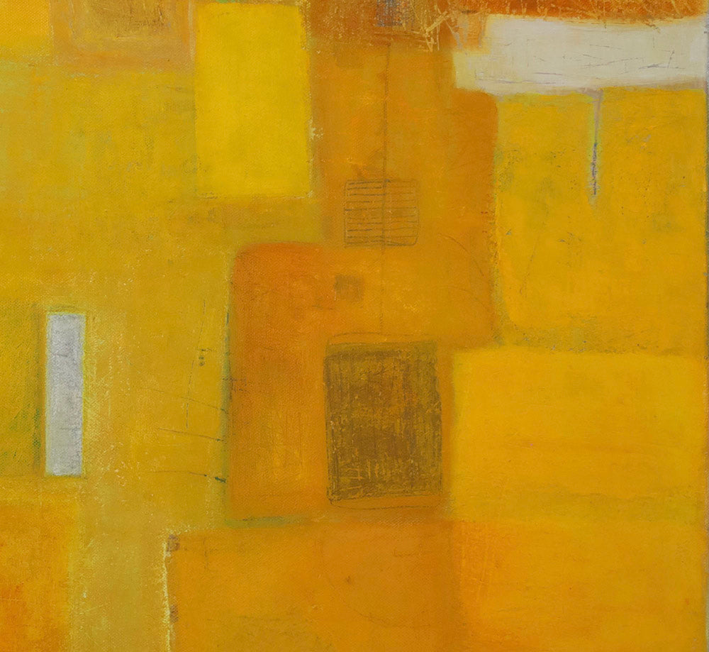 Cuadro abstracto decorativo - Fragmentos de sol