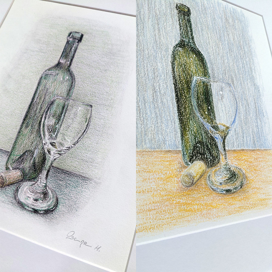 Arte contemporáneo - Par de bodegones
