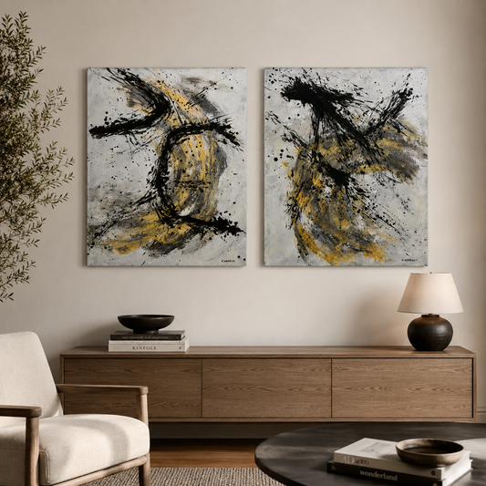 Pintura acrílica - Antes de la forma