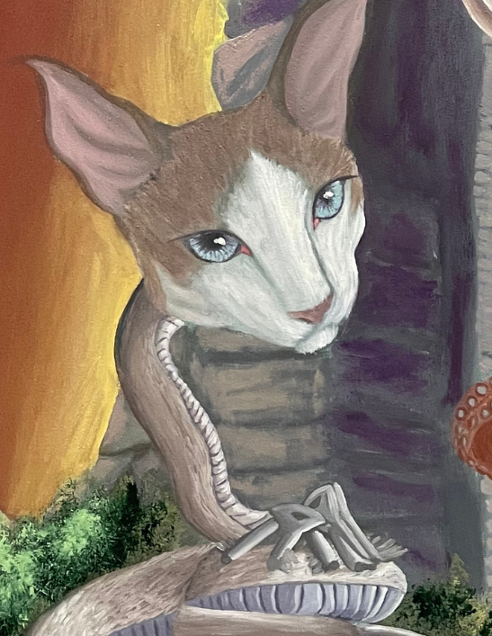 Pintura al oleo-Decision dificil