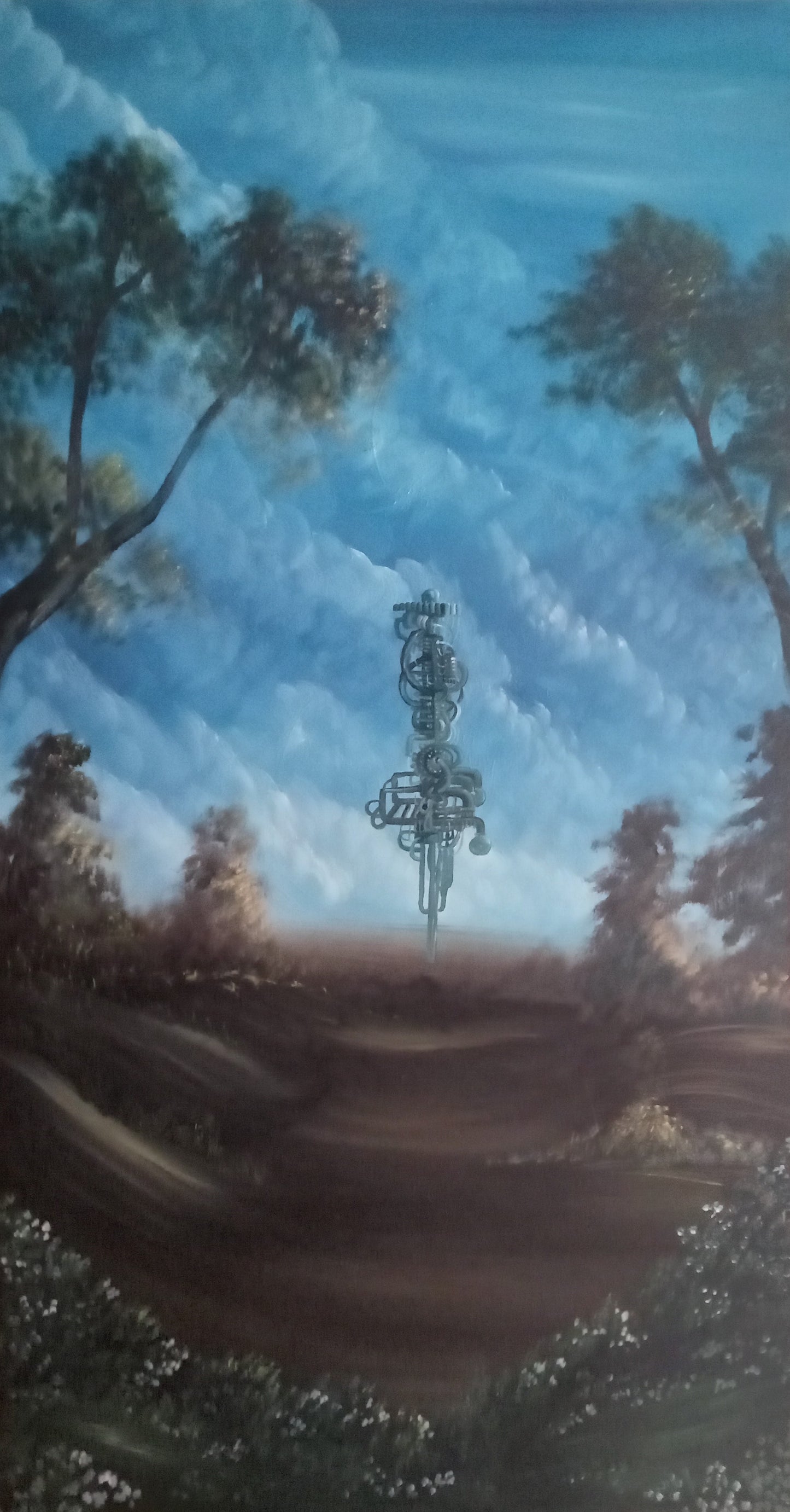 Obra de Arte Original - Arcángel de la Anunciación