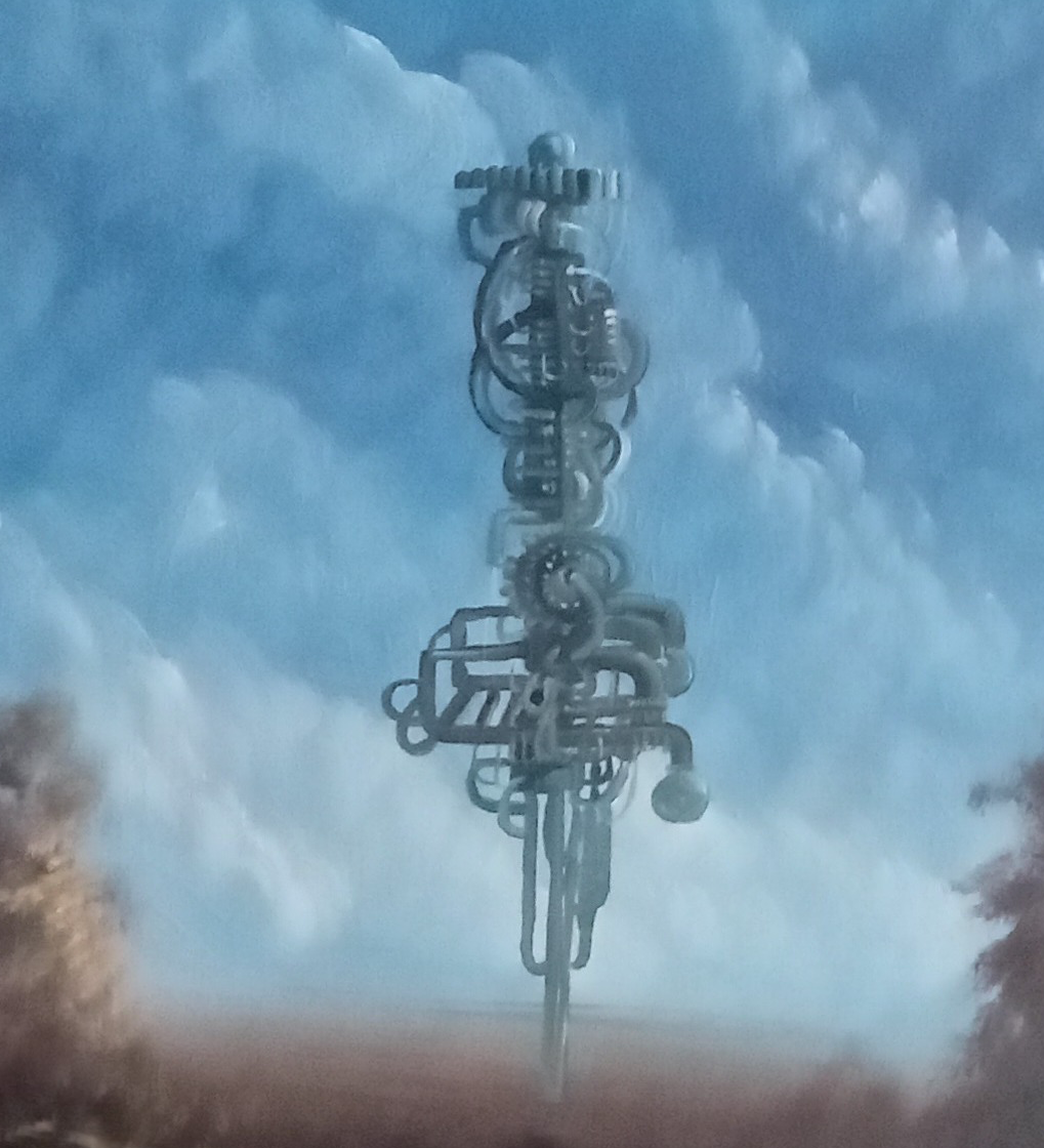 Obra de Arte Original - Arcángel de la Anunciación