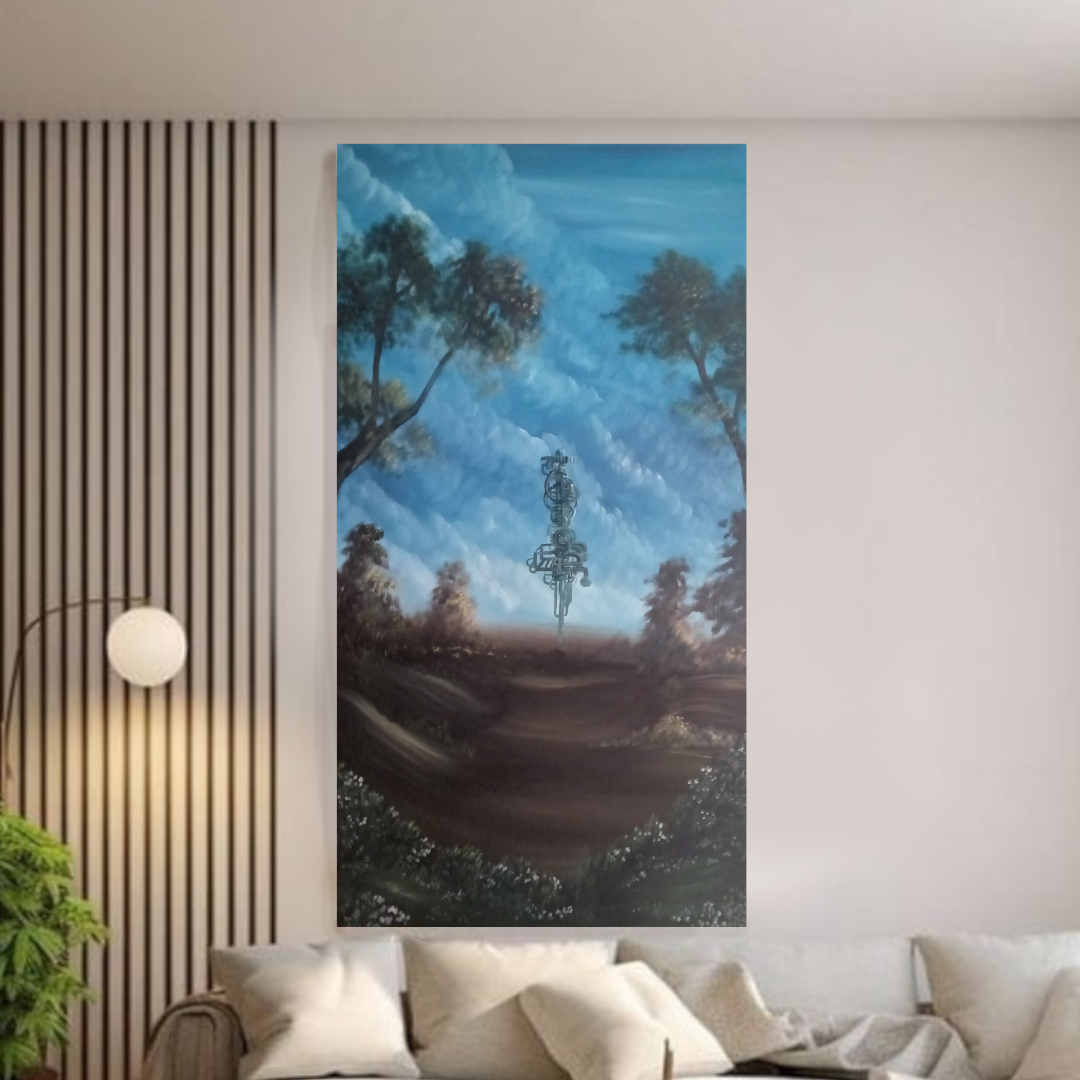Obra de Arte Original - Arcángel de la Anunciación