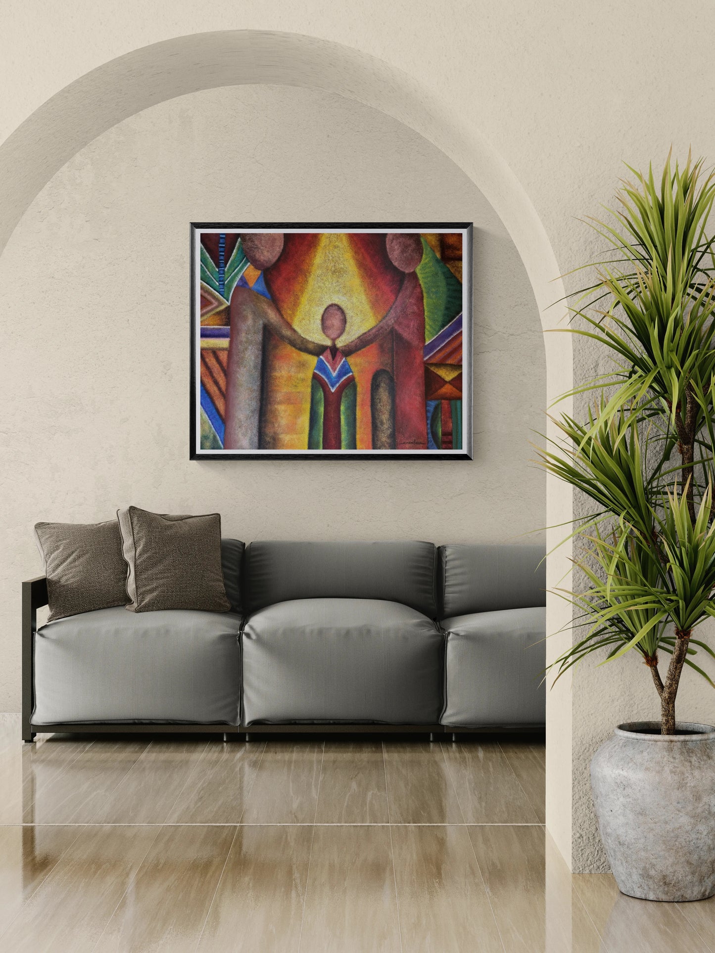 Obra de Arte Original - Lazos de Amor