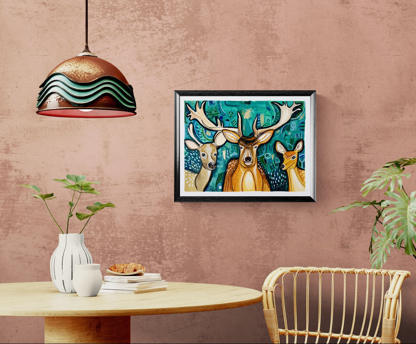 Obras de Arte Original - Queridos Venados