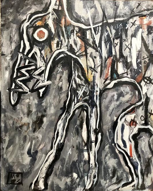 obra de arte original BARK!!!DOG.