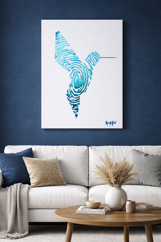 Arte Contemporáneo Colibrí Identidad