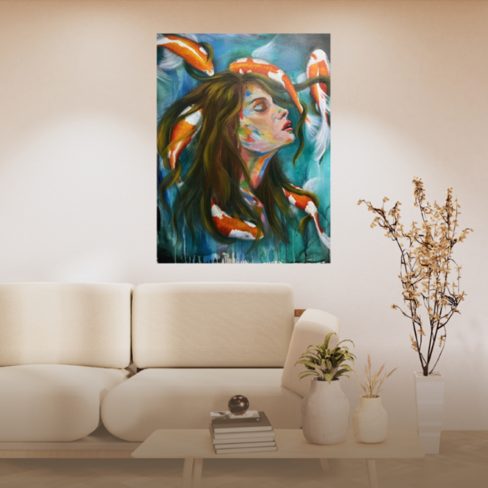 Arte moderno - Flotando entre almas