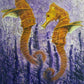 SEA HOURSES IN PURPLE