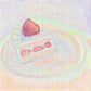 Pintura Original de Pastel en Óleo Pastel | Kawaii Dessert Art | Obra Única 11x11