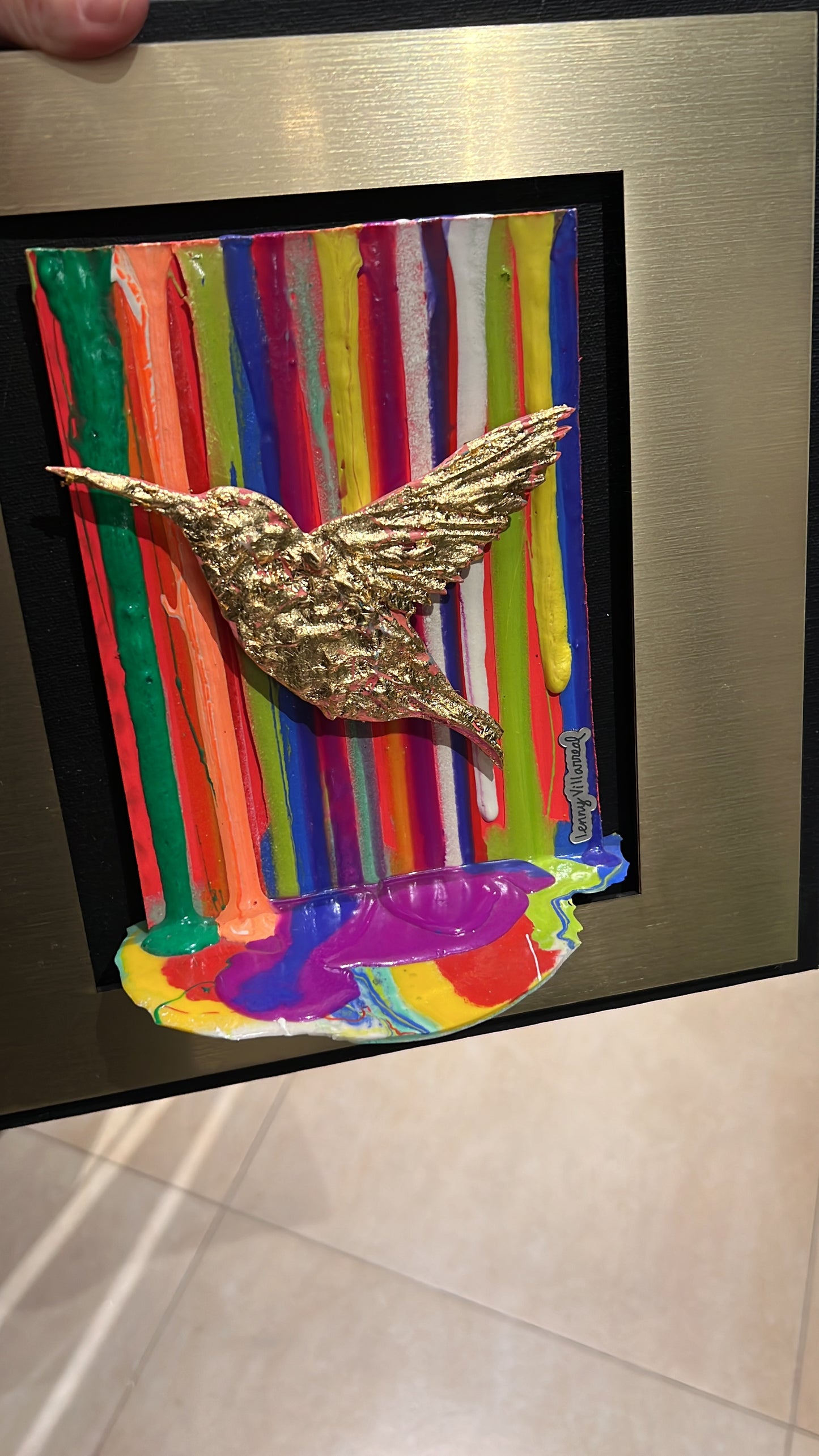 Obra de arte original- Díptico Susurros desde el amor