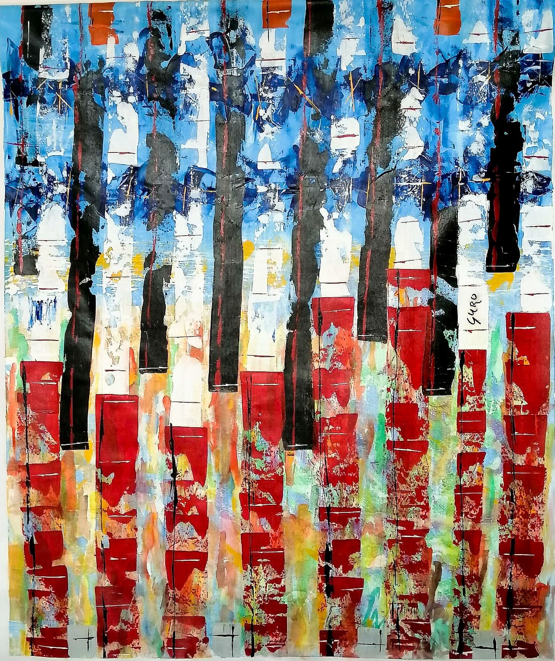 Pintura Abstracta -Caminos