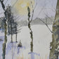 Pintura - Invierno en Canadá