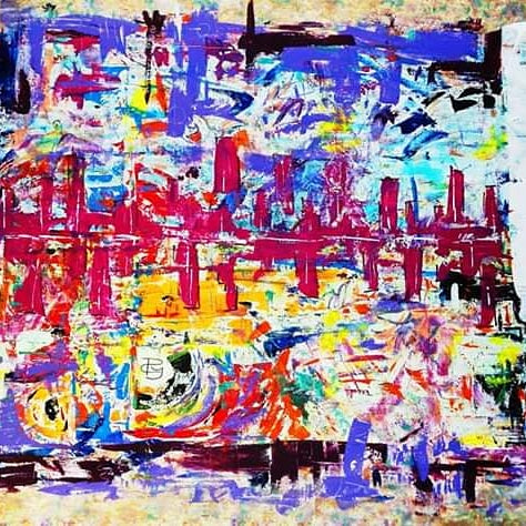 Pintura Abstracta - Can Cun