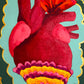 Corazón piñata