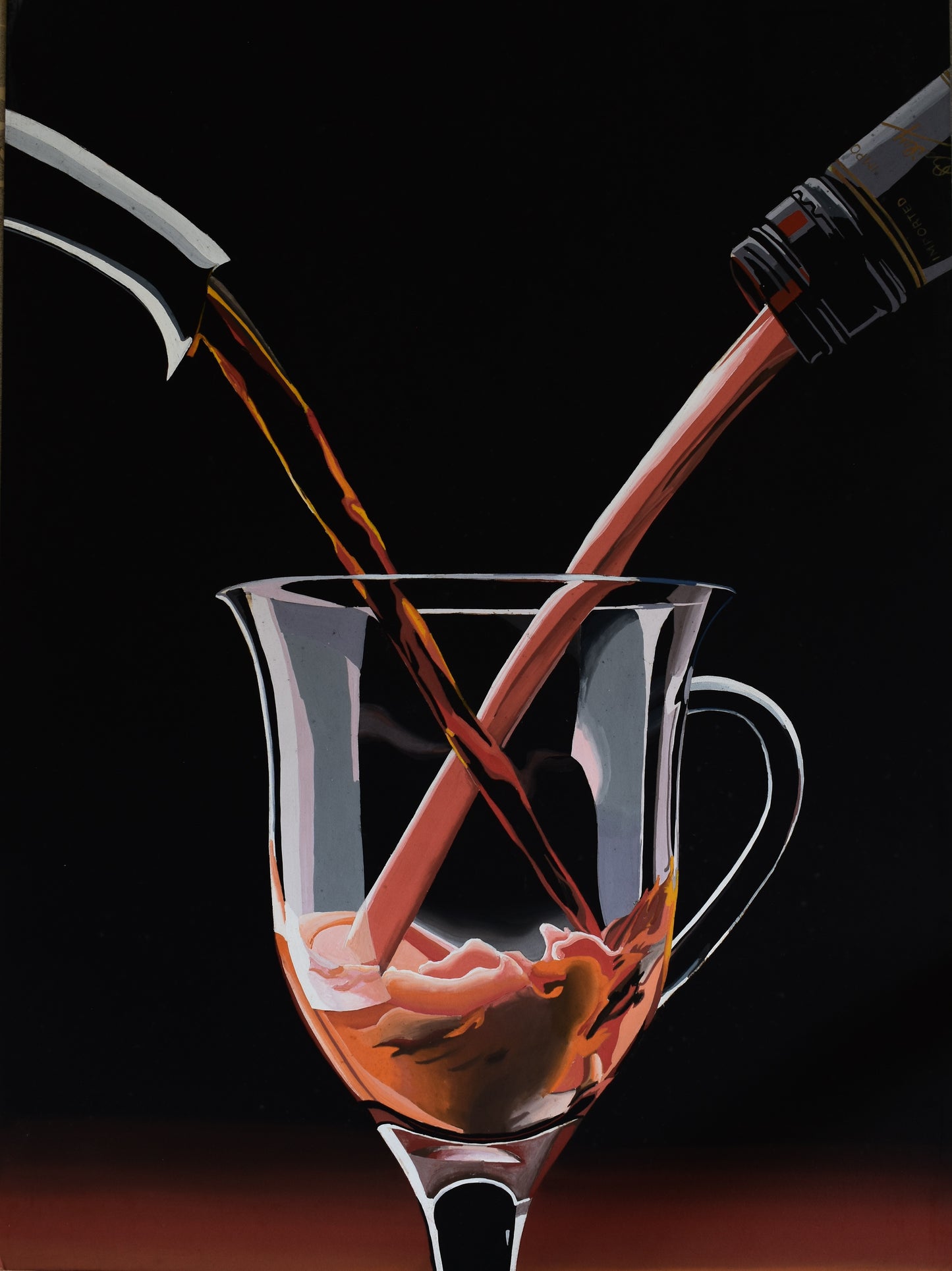 Pintura- Café con leche