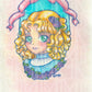 Candy Candy Acuarela Original | Ilustración de Candice White | Anime Vintage Art | Obra Única