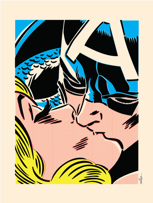 Beso del Capitán América