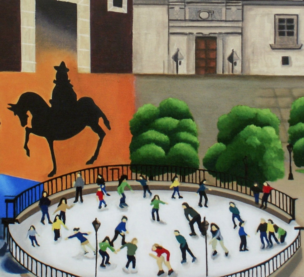 De la serie Fuerzas contrarias - Pintura contemporánea