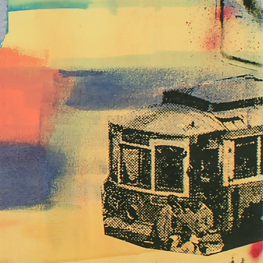 De la serie Fuerzas contrarias No. 2 - Pintura contemporánea