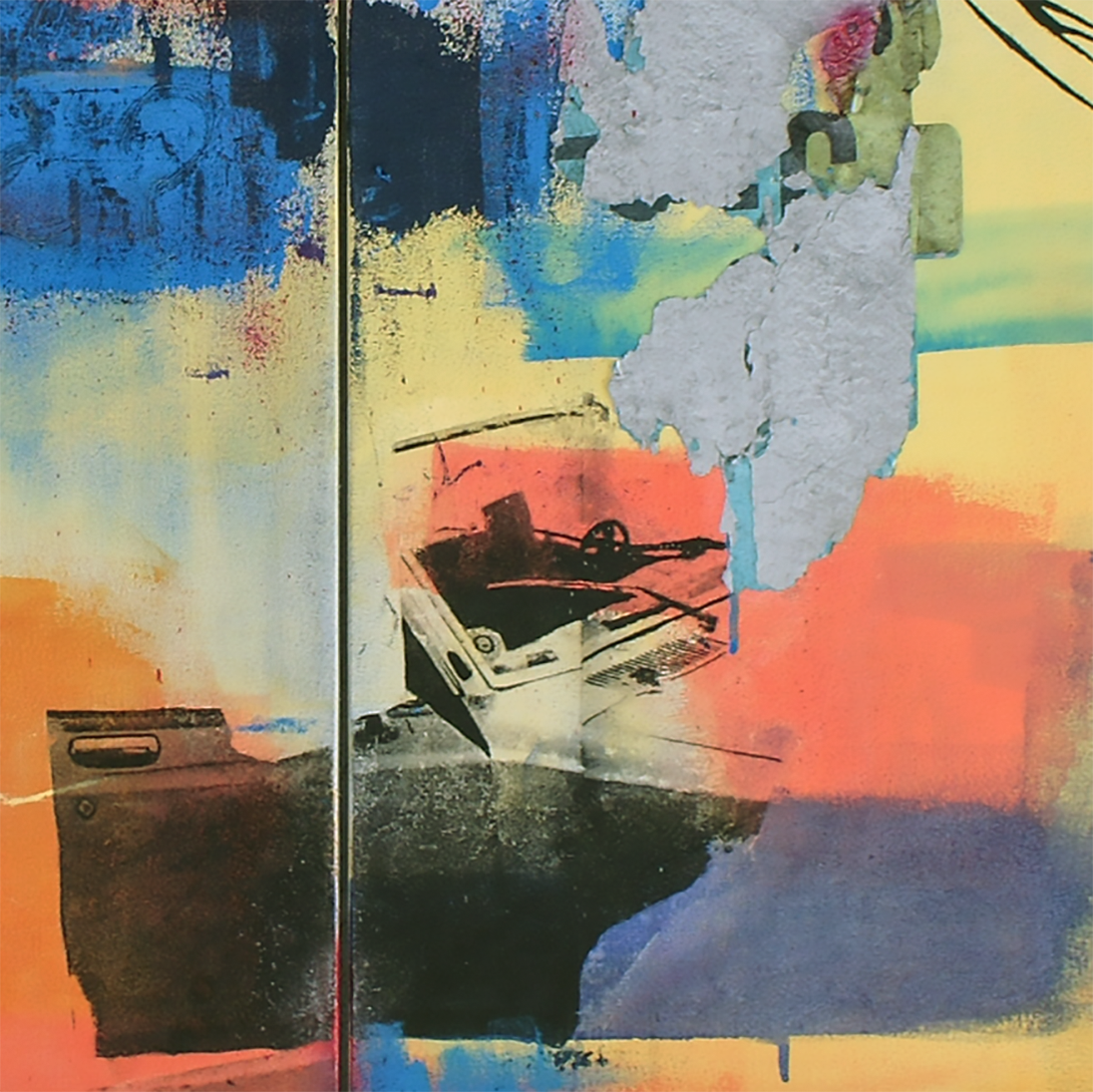 De la serie Fuerzas contrarias No. 2 - Pintura contemporánea