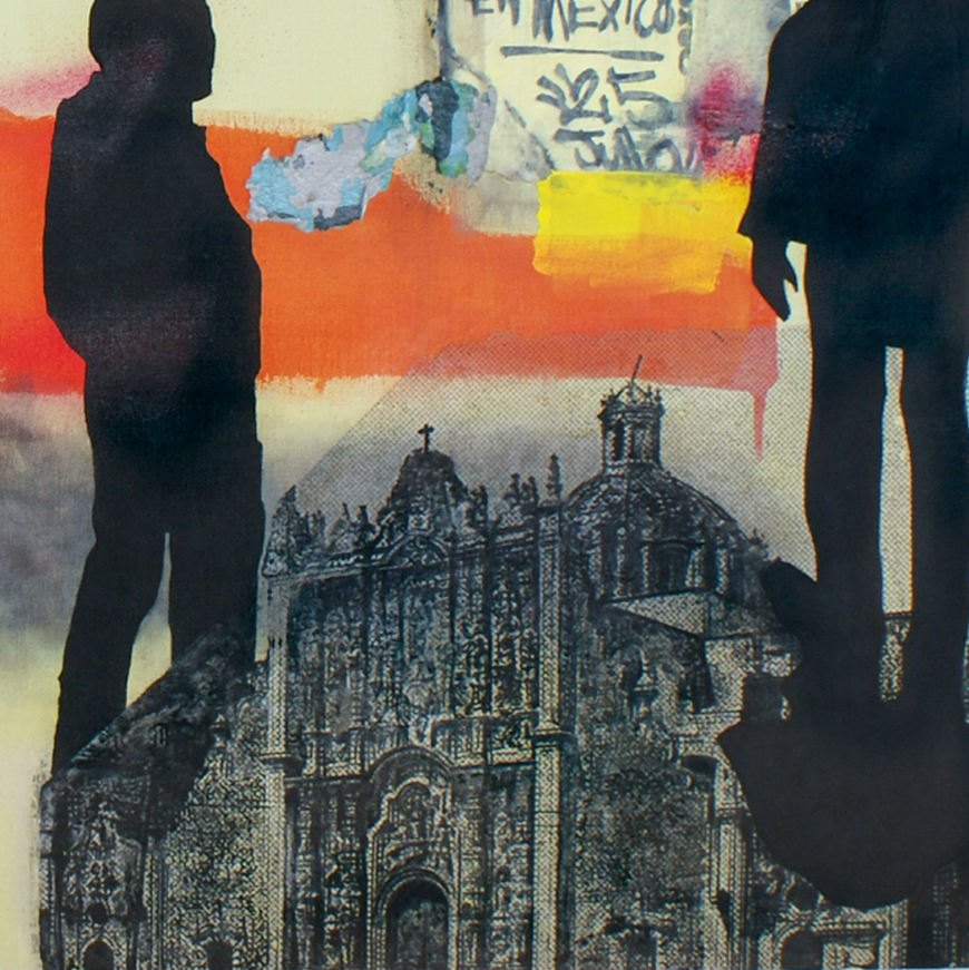 De la serie Fuerzas contrarias No. 1 - Pintura contemporánea