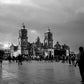 Fotografía blanco y negro - Zócalo