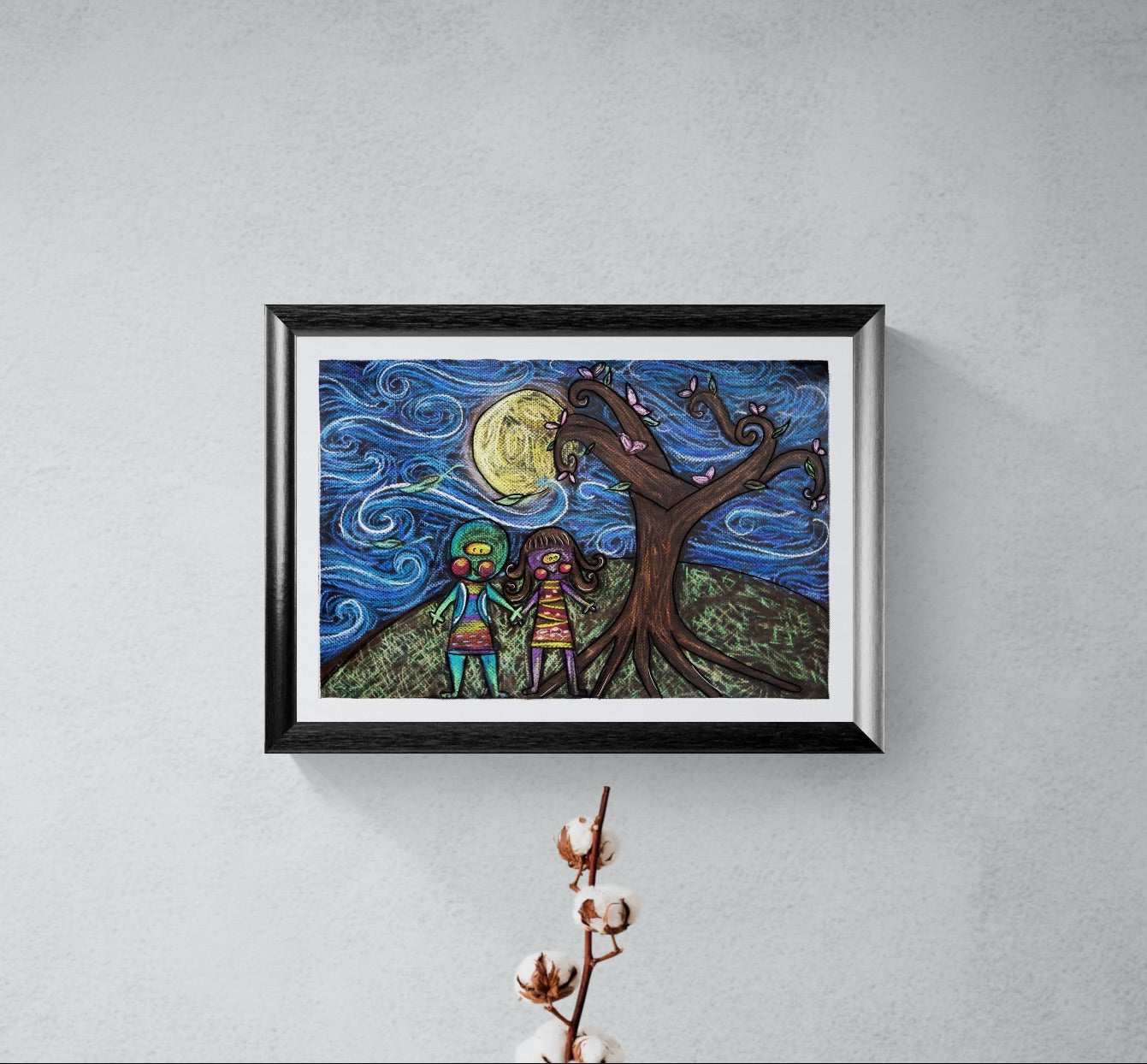 Obra de Arte Original - Los Amantes