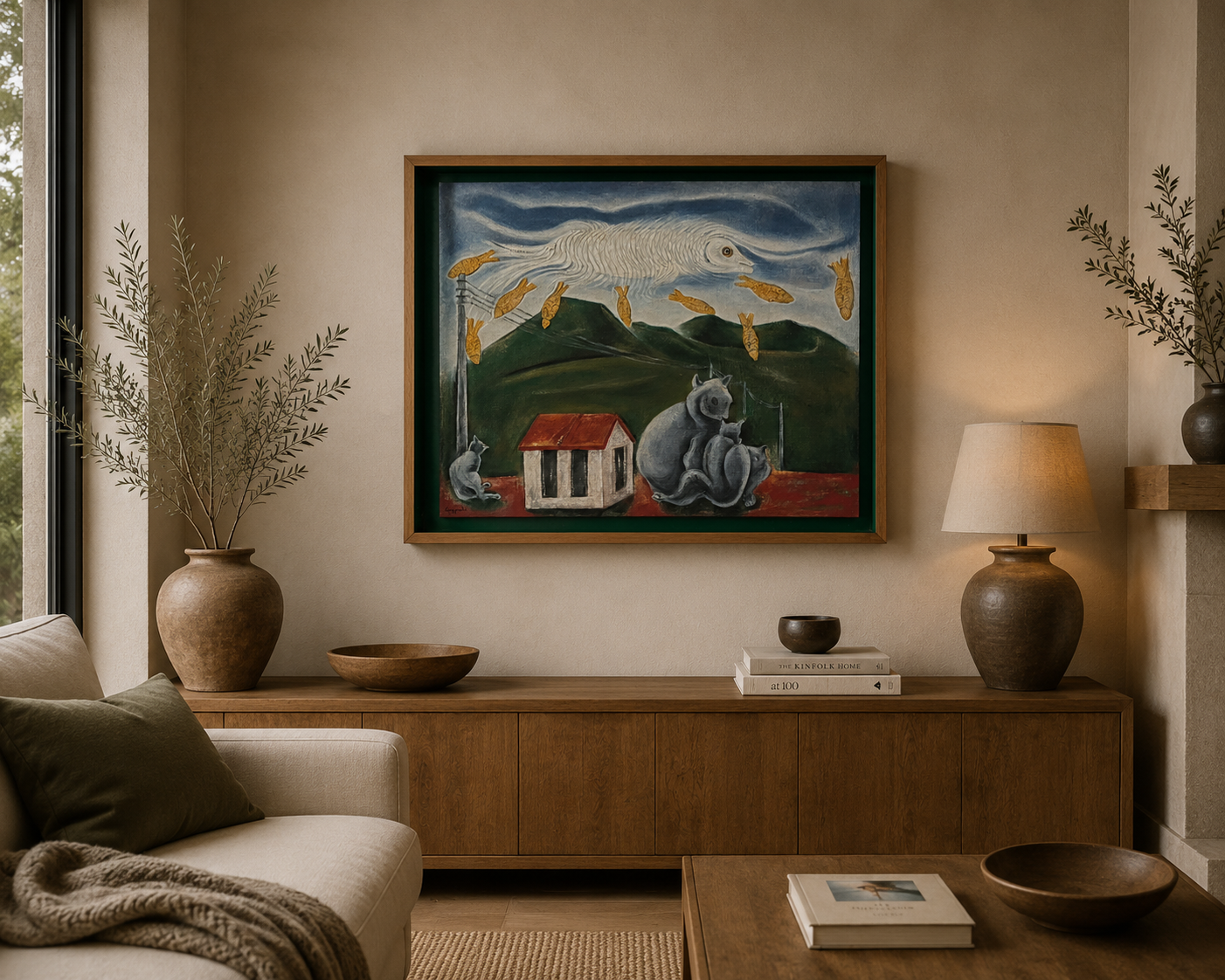 Desde la casa de Enrique Luft
