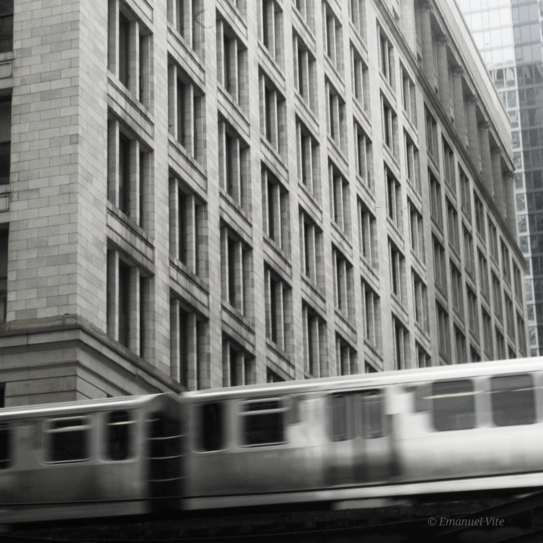 Cuadro artístico - Chicago en movimiento I
