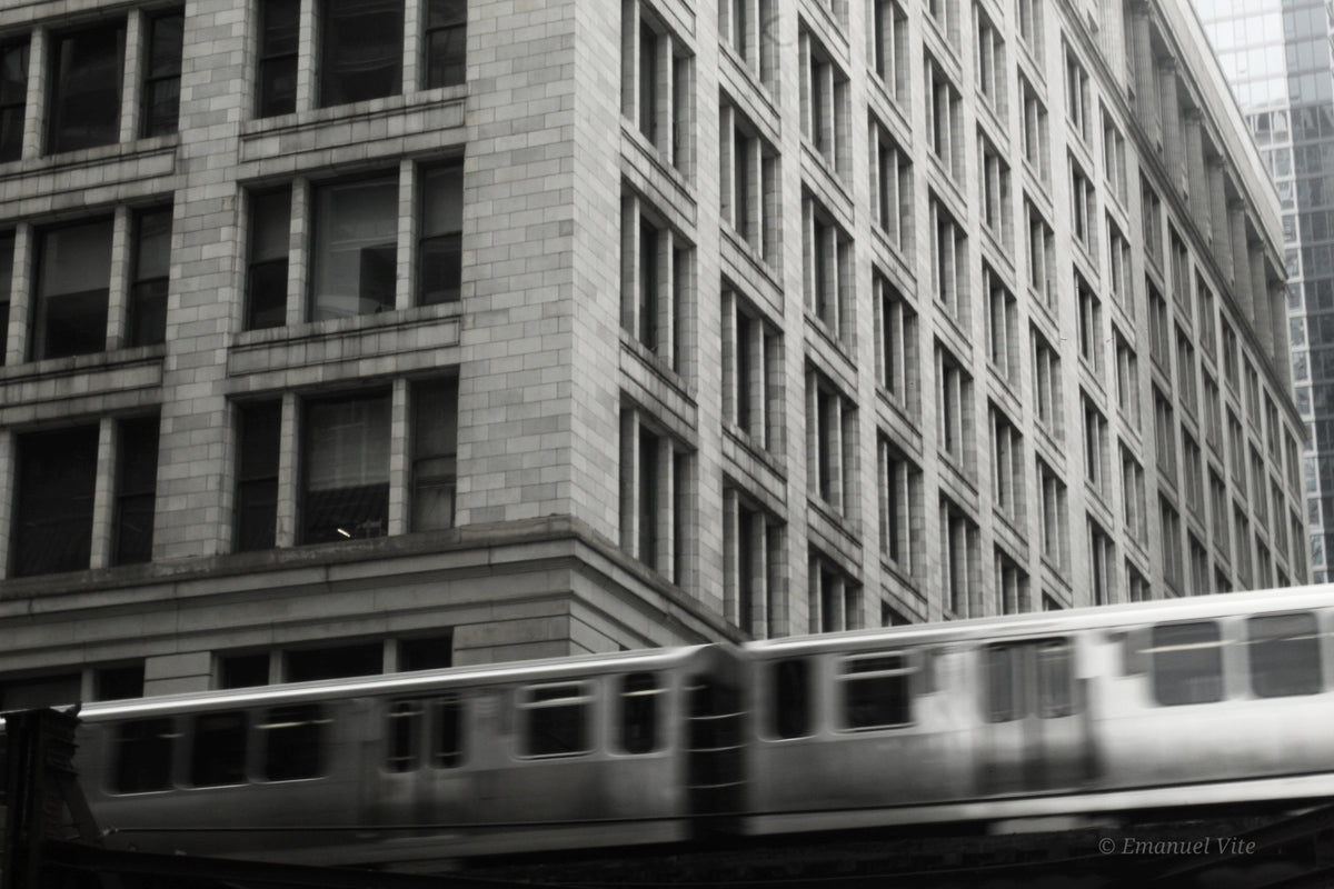 Cuadro artístico - Chicago en movimiento I