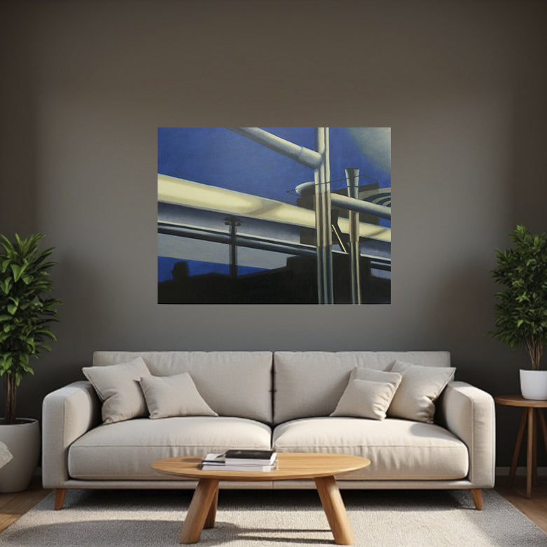 Ciudad palimpsesto - Pintura contemporánea