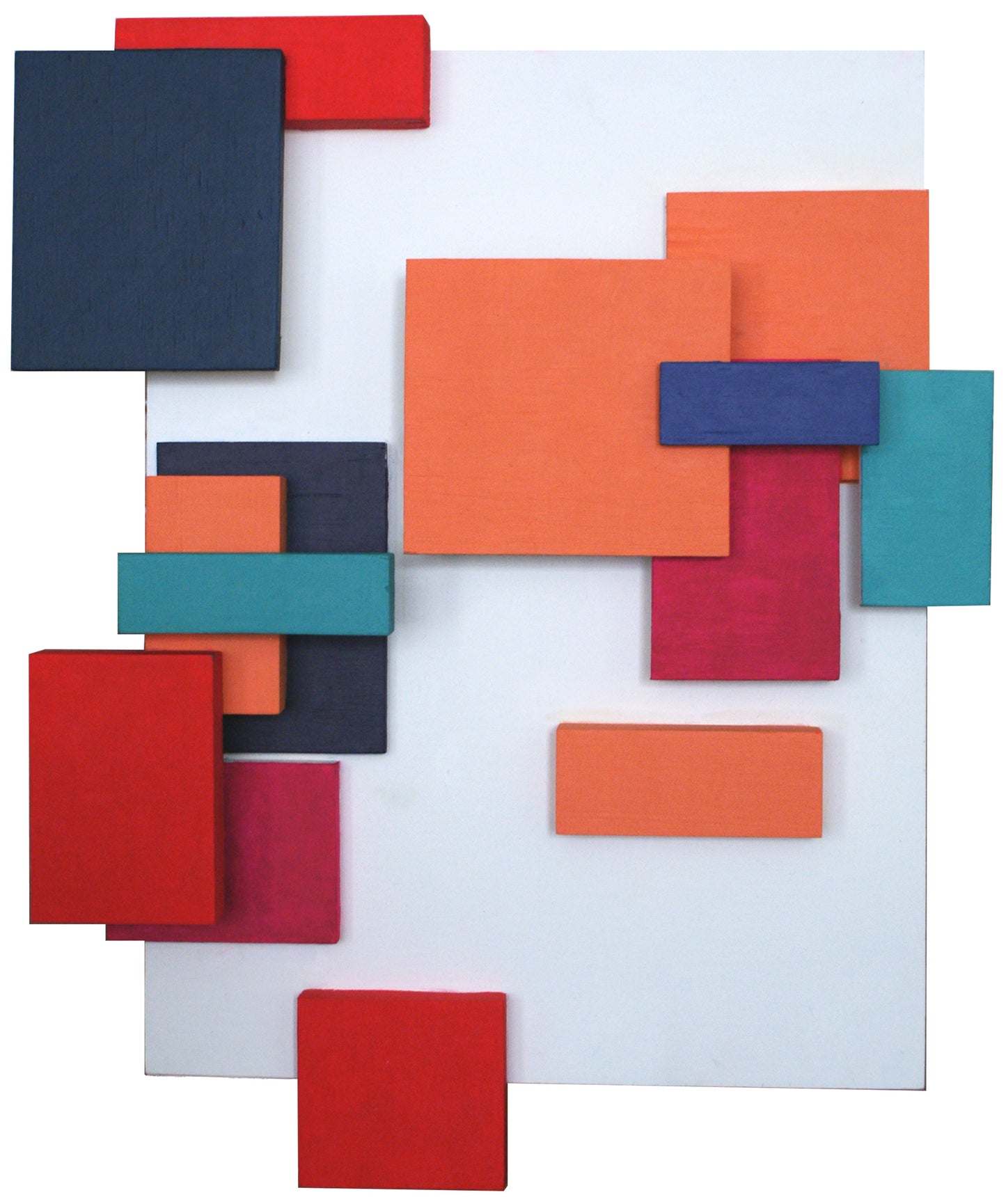 Ciudad programada No. 1 - Pintura contemporánea