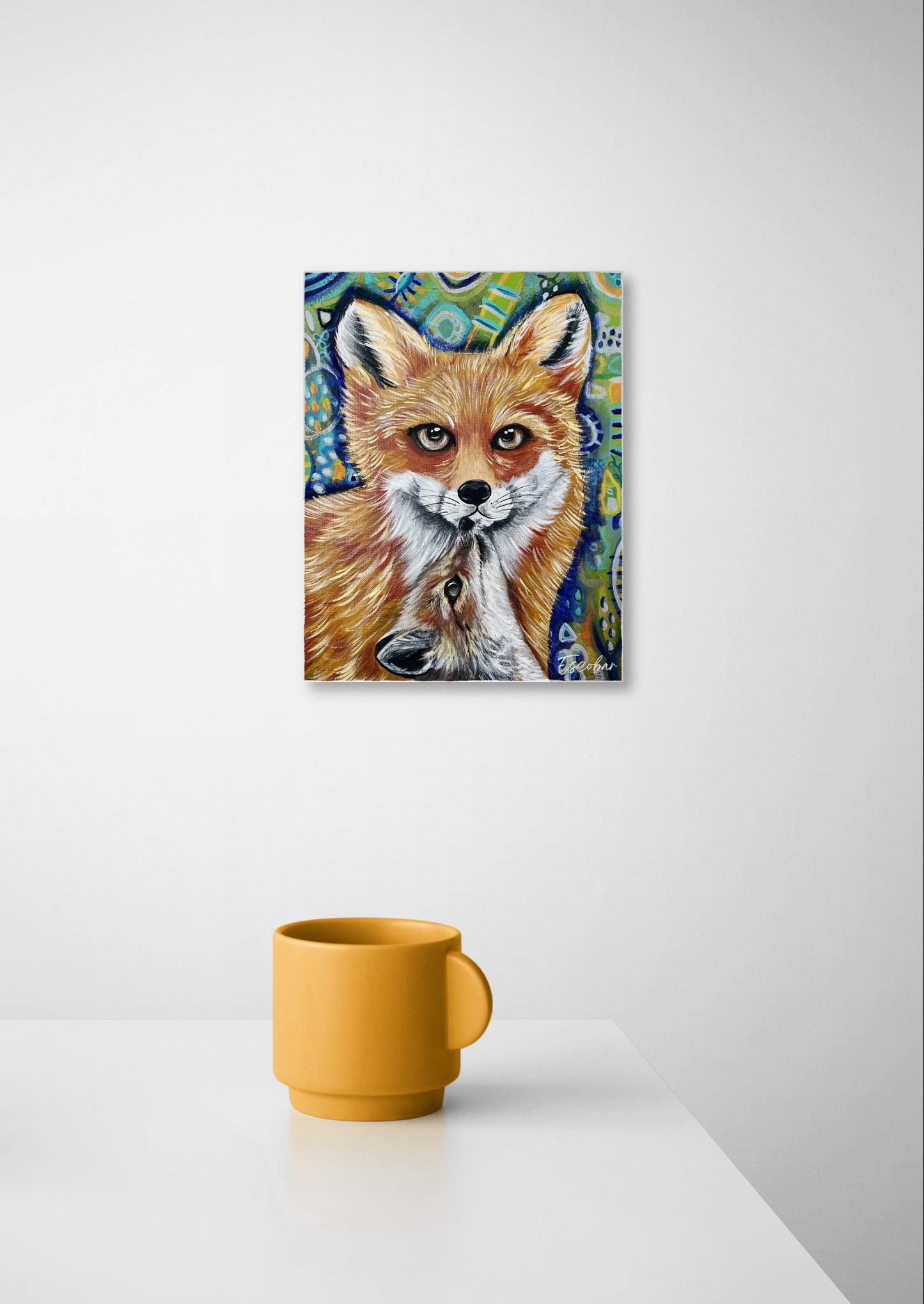 Obra de Arte Original - Miradas de Amor