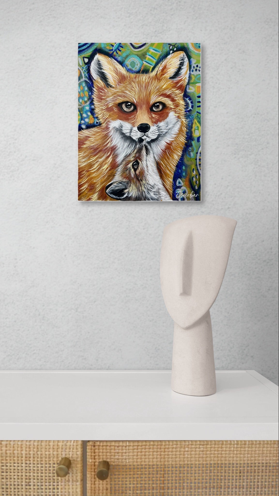 Obra de Arte Original - Miradas de Amor