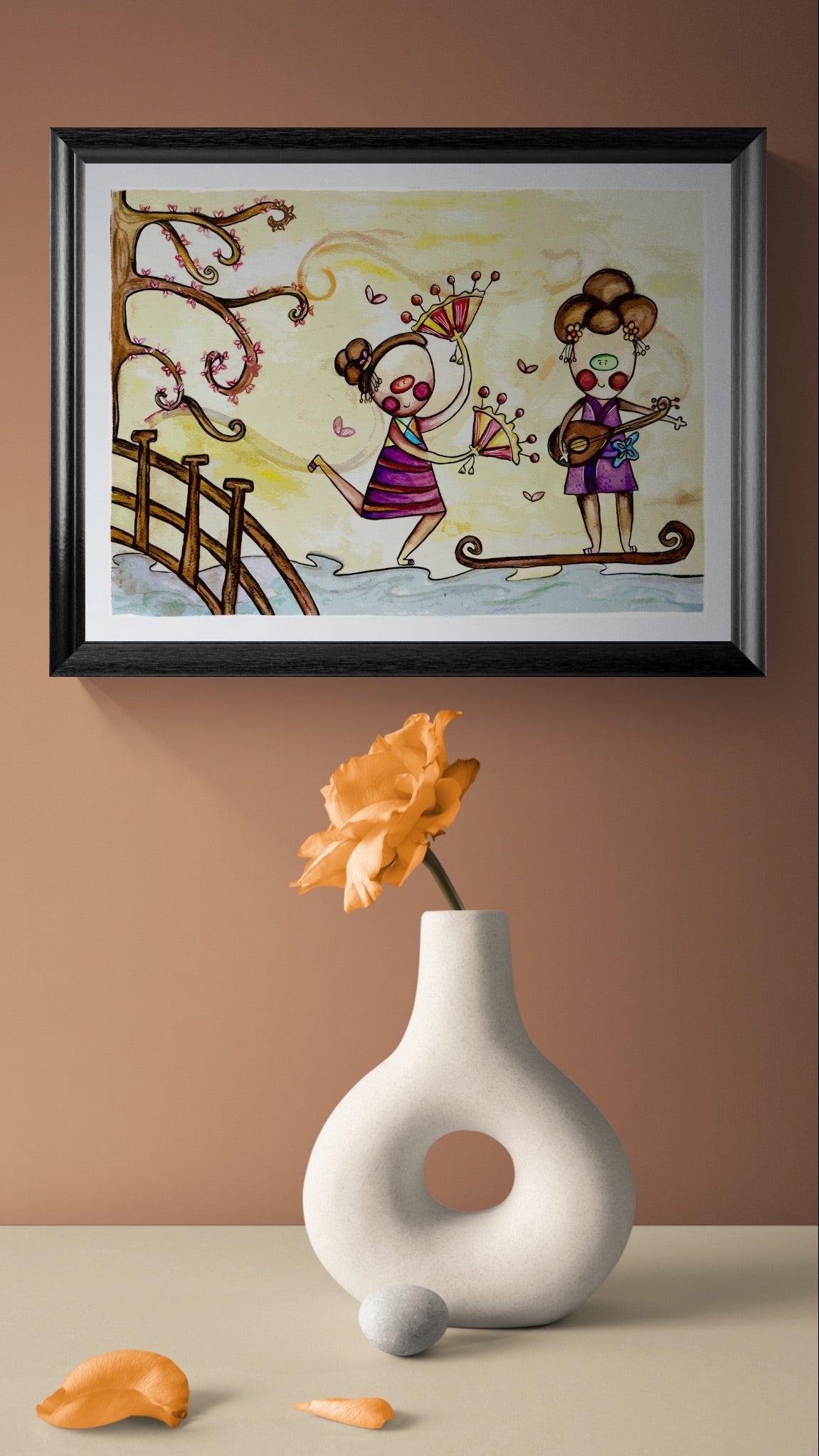 Obras de arte Original - Las Pequeñas Gueishas