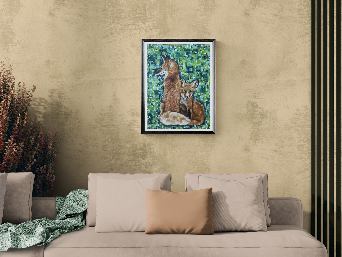 Obra de Arte Original - Miradas Curiosas