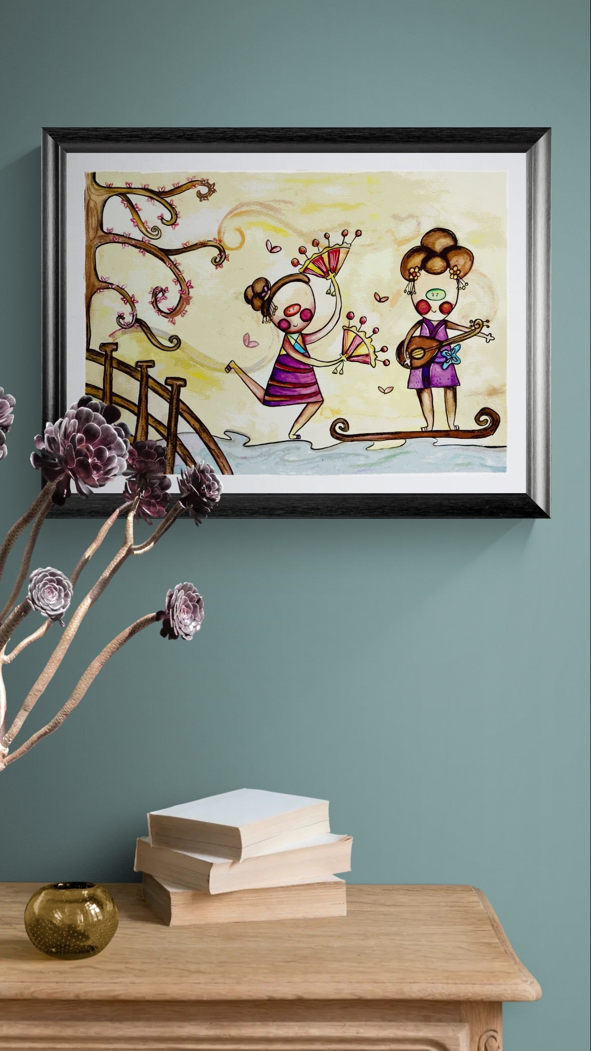 Obras de arte Original - Las Pequeñas Gueishas