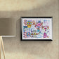 Obra de Arte Original - Purple illusion