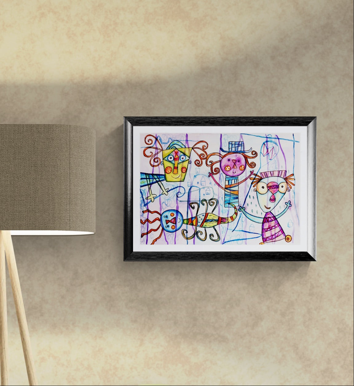 Obra de Arte Original - Purple illusion