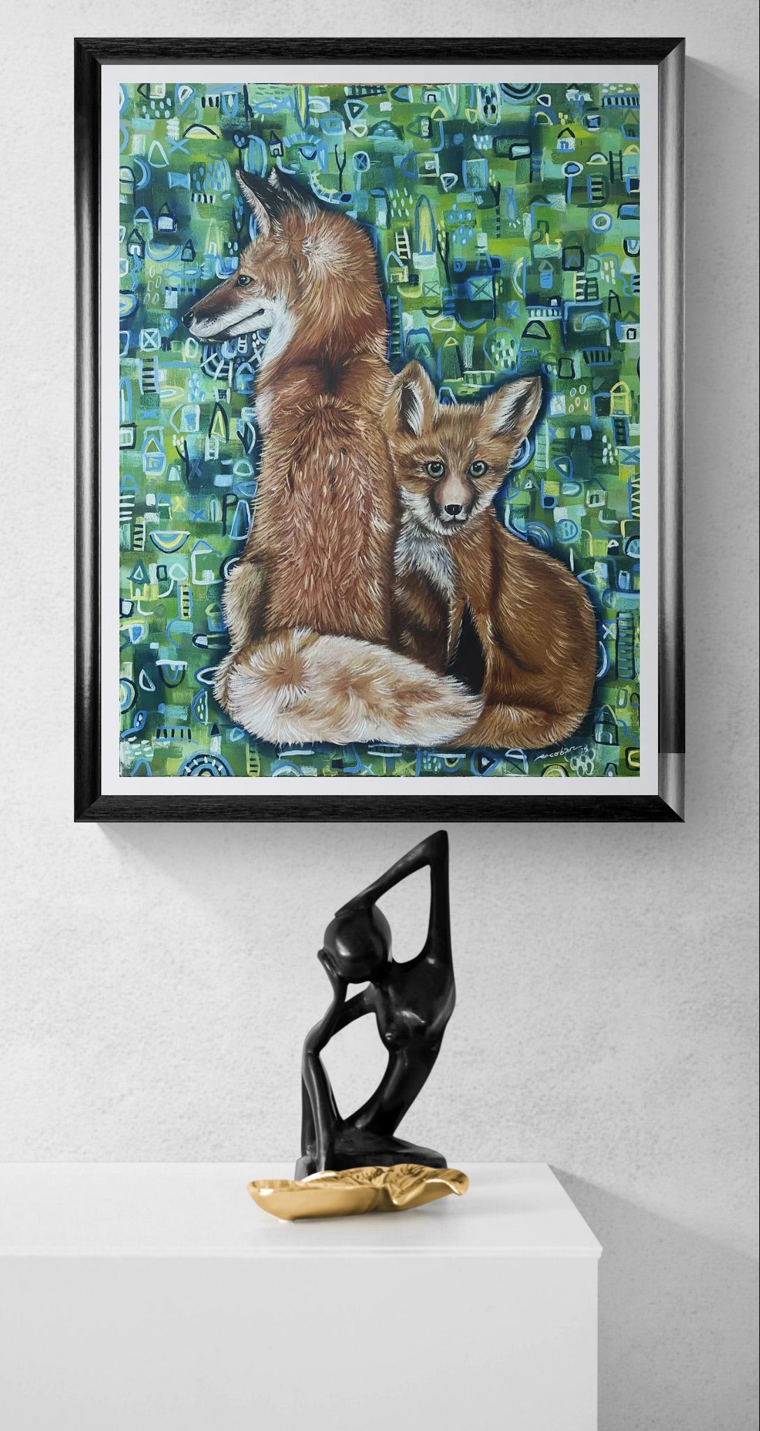 Obra de Arte Original - Miradas Curiosas