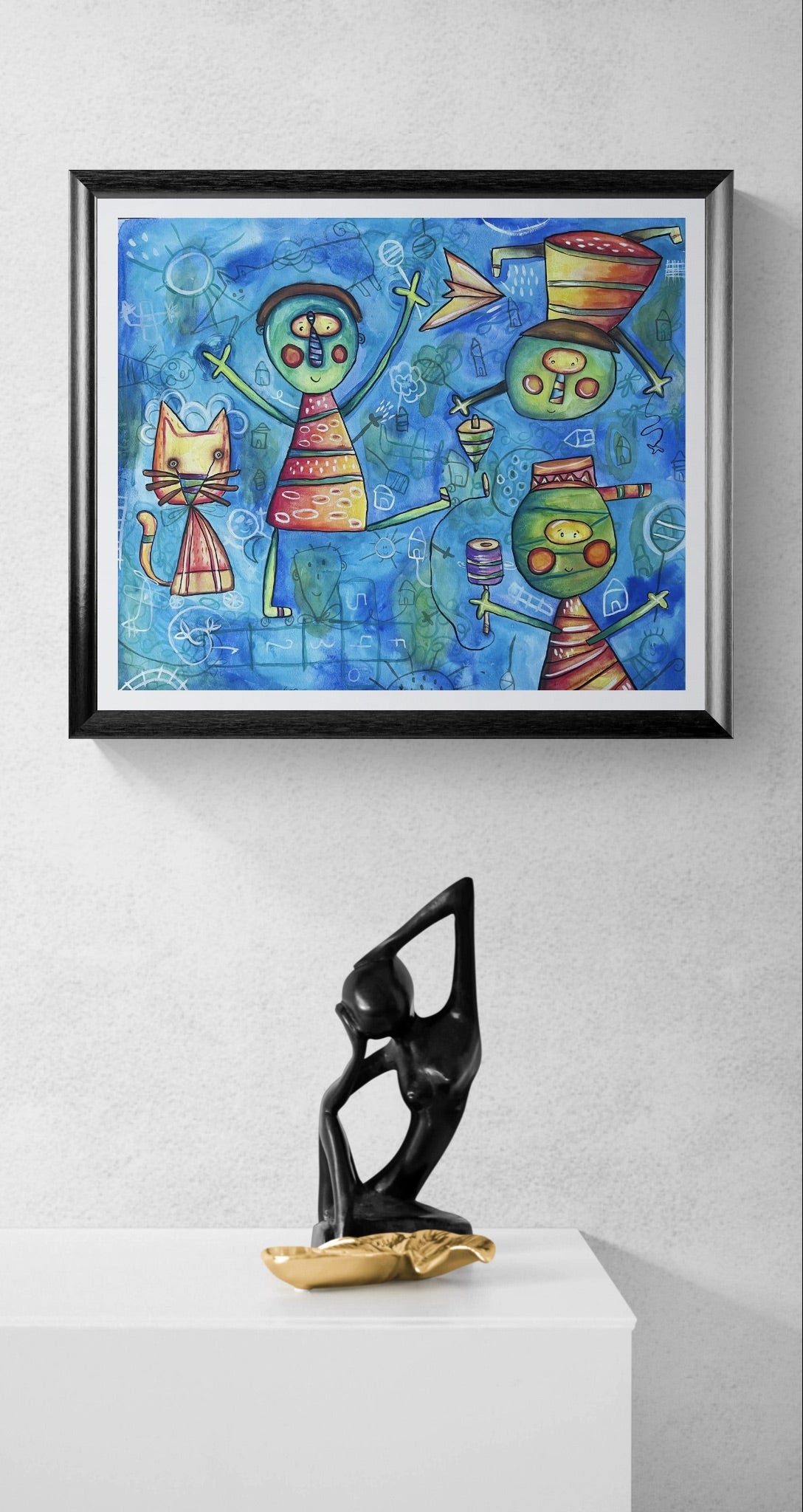 Obra de Arte Original -El avioncito