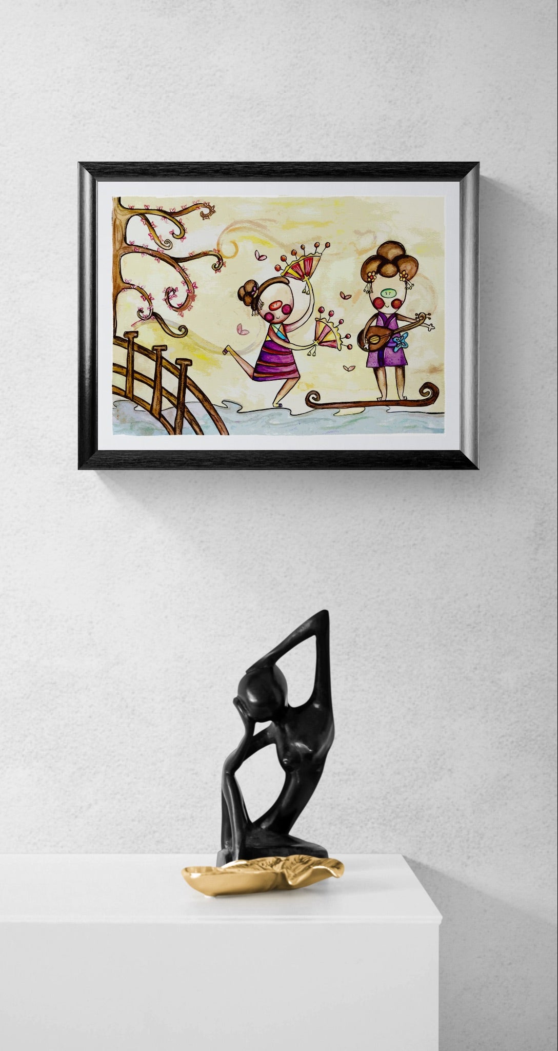 Obras de arte Original - Las Pequeñas Gueishas
