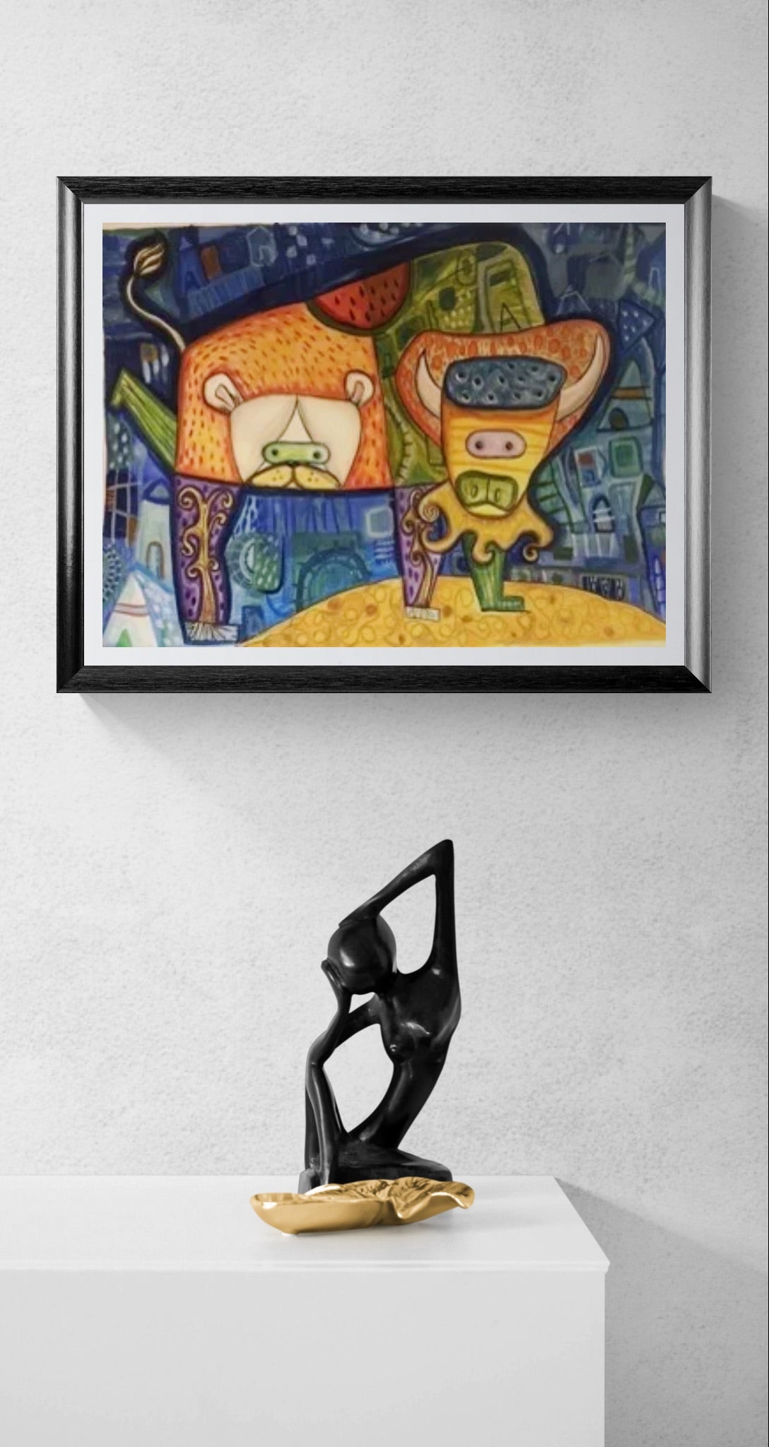 Obra de Arte Original - El Bufalito
