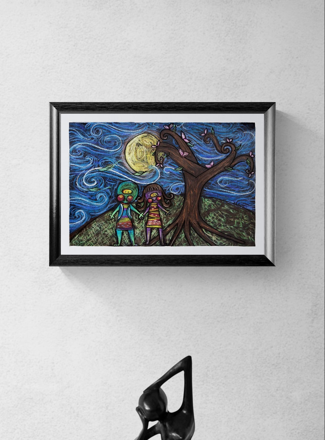 Obra de Arte Original - Los Amantes